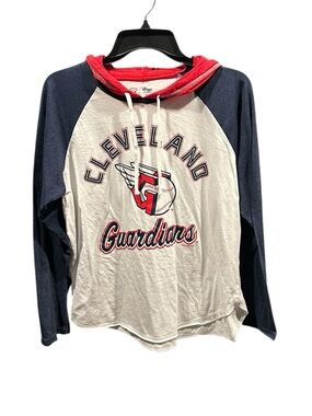 Cleveland Guardians Women’s Hoodie Sweatshirt G-111 For Her Size XL MLB
